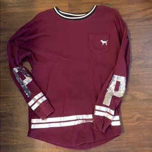 Maroon Pink long sleeve